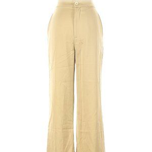 J.Ing Beige High Waisted Wide Leg Trousers
